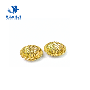 Capuchon de filtre à dôme double couche en tôle perforée, maille carrée tissée à bord festonné pour brûleur à mazout et injecteur de carburant - Product Image 2