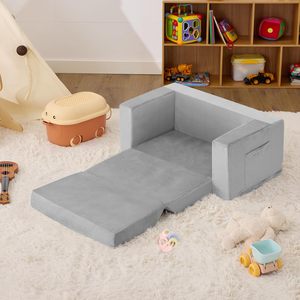 Canapés pour enfants personnalisés, canapé en mousse compressée pour bébé, chaise pour tout-petit, mousse haute densité, chaise longue pliable, canapé-lit pour enfants - Product Image 4