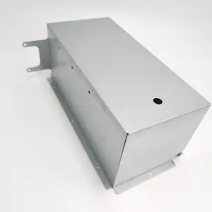 Caja de Control electrónico de Metal para Panel PCB, caja de Control electrónica de Metal perforada, grande, personalizada, disponible en dos tamaños