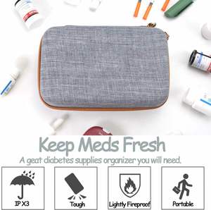 Estuche Refrigerador de Insulina Aprobado por la TSA para Medicamentos para Diabéticos, Bolsa de Viaje con Paquete Frío y Efecto de Enfriamiento Prolongado - Product Image 3