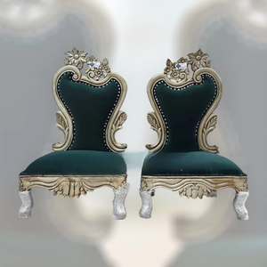 โซฟาที่นั่งรักสองที่นั่งทำจากไม้เป็นมิตรกับสิ่งแวดล้อมสำหรับงานแต่งงานกลางแจ้งหรือโรงเรียน - Product Image 1