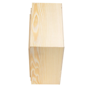 Ensemble <span class=keywords><strong>de</strong></span> <span class=keywords><strong>3</strong></span> boîtes en bois à texture naturelle, présentoirs en forme d'<span class=keywords><strong>hexagonales</strong></span> - Product Image 6