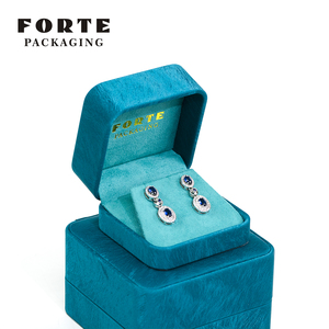 FORTE Elegant Custom Logo Rings Display High Quality Pendants <b>Earring</b> Boxes Simple Jewelry Packaging <b>Box</b> - Product Image 5