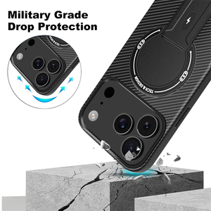 Funda Protectora para Teléfono con Soporte Magnético Invisible de TPU+PC para OPPO <span class=keywords><strong>Realme</strong></span> C85 <span class=keywords><strong>Pro</strong></span> 15T Note 70T Narzo 80 Lite Neo 7X - Product Image 5