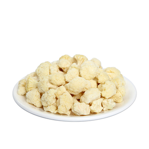 HALAL Ycoyco Dried Crispy FD Whole Cauliflower <strong>Vegetables</strong> Ready to Eat 1kg in Bulk Packaging - Product Image 1