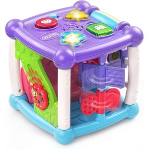 Cubo de Actividades VTech Busy Learners Morado para Niños de 6 Meses a 3 Años, 2 Pilas AAA Incluidas, Ligero, 1.43 Libras - Product Image 4