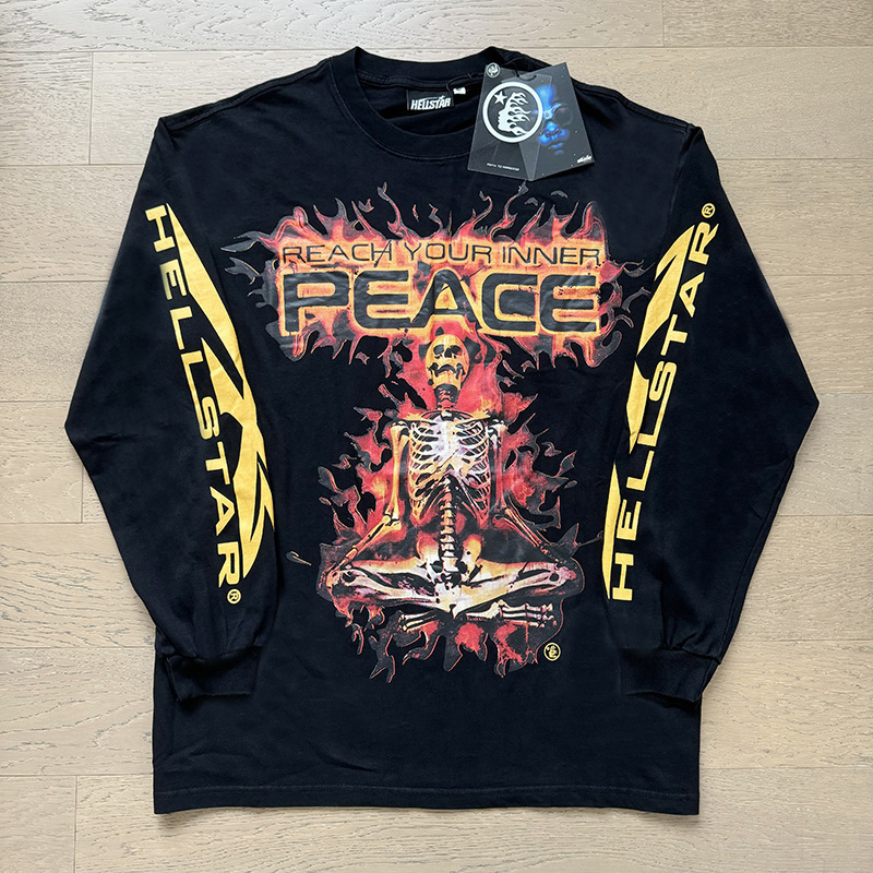 pure cotton crew neck sweatshirt-dy-t23 black