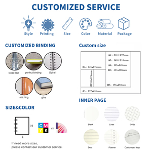 Vente en gros de cahiers de luxe fantaisie de haute qualité Petit fabricant de cahiers cadeaux B6 personnalisés - Product Image 4