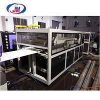 Machine d'extrusion de panneaux muraux en plastique à vis simple à haute productivité automatique, contrôle PLC pour profilés