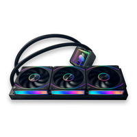 Enfriador Líquido para CPU Q360-PB ARGB Aura Sync de 360 mm, Enfriamiento de Agua de Alto Rendimiento para Procesadores, Aura Sync 360 mm