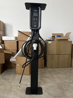 Support de connecteur de pistolet de station de charge EV pour EVSE IEC 62196-2 Type de câble de prise 2 support de chargeur EV mural Dock