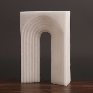 Columna romana, escultura arquitectónica, adornos de resina, 2 uds., para decoración de sala de estar, estilo tradicional, forma geométrica - Product Image 4