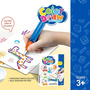 New Arrival Color Draw <b>Kids</b> Mess-Free Coloring Set Non-Staining Hand Art <b>Craft</b> Kit <b>for</b> Children Creative Drawing Activity Toy - Product Image 6