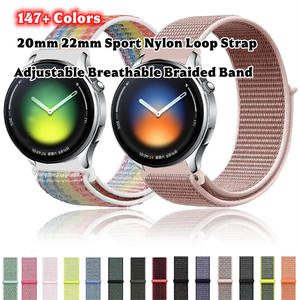 Correa Deportiva de Nailon para Xiaomi Watch 5, Correas Trenzadas Ajustables y Transpirables para Xiaomi Watch S5 S4 S3 - Product Image 1