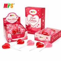 Sucettes en forme de cœur pour la Saint-Valentin, bonbons, jouets sucrés, sucettes longues sur bâtonnet, prix d'usine