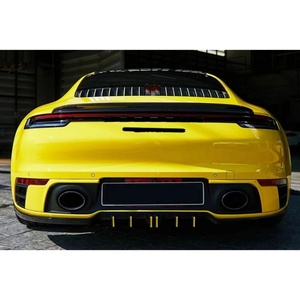 Nouvel Aileron Arrière Sport en Fibre de Carbone Humide 2019-2024, Accessoire de Mise à Niveau Léger et à Adaptation Précise pour 911 992 OUER - Product Image 4