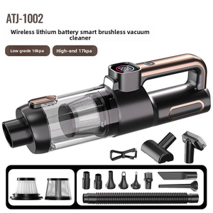 <span class=keywords><strong>Aspirateur</strong></span> sans fil sans balais 5 en 1 multifonction portable pour voiture <span class=keywords><strong>et</strong></span> maison avec kit d'accessoires complet <span class=keywords><strong>et</strong></span> écran numérique - Product Image 1