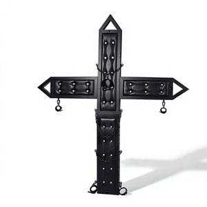 Équipement de Contrainte BDSM en Forme de Croix et Piliers pour Salle <span class=keywords><strong>d</strong></span>'Entraînement, Matériel de Torture, Jeux Érotiques, Mobilier Sexuel Hôtelier - Product Image 1