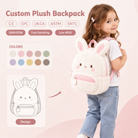 Sac à dos en peluche lapin ODM OEM, fabricant de sacs à dos en peluche lapin, certifié CPC CE, vente en gros personnalisée en vrac