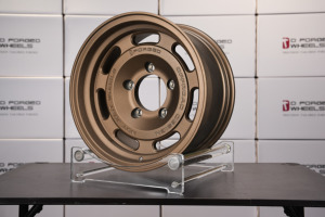 Jantes en alliage forgé bronze à déport profond pour tout-terrain, style acier Dakar Rally, <span class=keywords><strong>15</strong></span>-24 <span class=keywords><strong>pouces</strong></span>, 5x139.7/6x139.7, compatibles 4x4 SUV Pick-up - Product Image 3