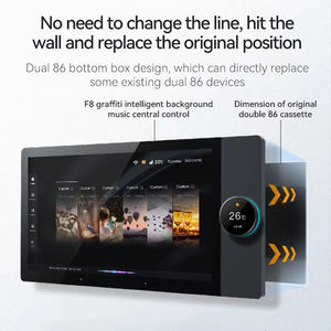 8 pouces wifi <span class=keywords><strong>zigbee</strong></span> appareil domestique intelligent <span class=keywords><strong>zigbee</strong></span> panneau d'automatisation <span class=keywords><strong>passerelle</strong></span> musique de fond commande vocale Alexa Google <span class=keywords><strong>assistant</strong></span> - Product Image 5