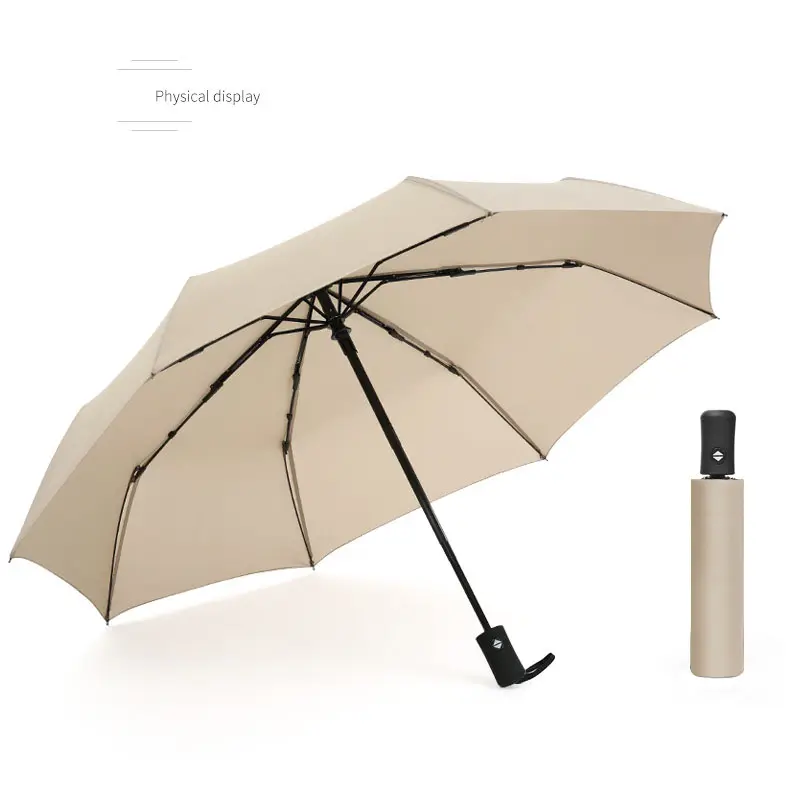 Full automatic open and close business folding RPET eco umbrella