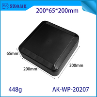 Boîtier étanche DIY 200*65*200mm IP67 pour capteur IoT, boîtier en plastique ABS pour instrument électronique, boîte de projet