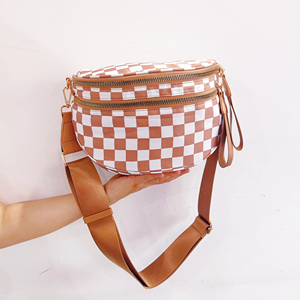 Sacs messagers classiques en nylon écologiques pour l'automne et l'hiver, sacs à bandoulière personnalisés imperméables pour femmes, sacs de voyage à fermeture éclair portables - Product Image 2