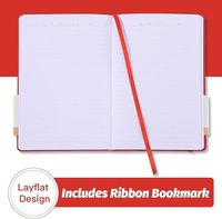 Carnet en Similicuir Souple de Haute Qualité, Carnet Personnalisé avec Stylo, Coffret Cadeau, Couverture Rigide, Carnet à Impression Personnalisée
