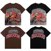 Camiseta Hip-Hop para Hombre, 100% Algodón, 240 g/m², Peso Pesado