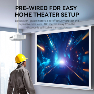 Cable de Fibra Óptica HDTV Certificado, 18Gbps, 4K 60Hz, 1080P HD Video <span class=keywords><strong>AOC</strong></span> HDTV 2.0, Cable de Fibra Óptica de 10M, 15M, 20M, 30M, 50M, 100M - Product Image 3