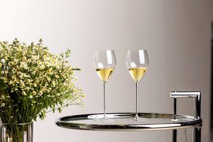Verre à vin 327 ml, compatible lave-vaisselle, pour boissons froides, luxe, mariage, personnalisé, cristal, pied long, sans plomb, gobelet - Product Image 2
