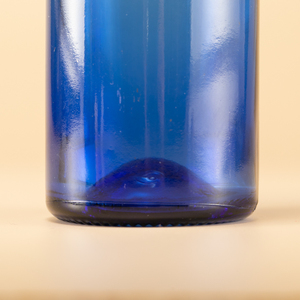 Botellas de vino de vidrio <span class=keywords><strong>azul</strong></span> transparente y transparente de 380Ml vacías para licor de whisky y <span class=keywords><strong>tequila</strong></span> con etiqueta - Product Image 6