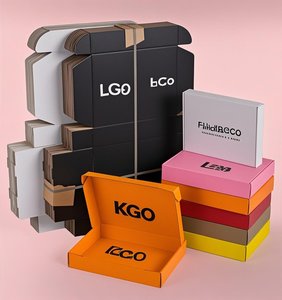 Custom Logo Gegolfd Mailer Dozen Voor Kleding Bulk Voorraad Snelle Verzending - Product Image 2
