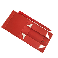 Boîte cadeau pliable en gros, type livre, avec fermeture magnétique, pour emballage de vêtements