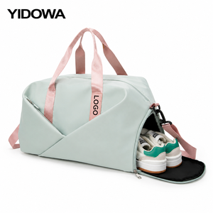 <span class=keywords><strong>Sac</strong></span> de sport personnalisé pour <span class=keywords><strong>femme</strong></span> avec compartiment à chaussures, imperméable, pour yoga, fitness, <span class=keywords><strong>voyage</strong></span>, <span class=keywords><strong>sac</strong></span> de sport OEM - Product Image 1