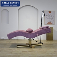Matelas Extensions de cils incurvées pour salon de beauté, sourcils, tête de lit réglable, bon marché