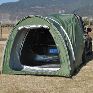 <span class=keywords><strong>Tente</strong></span> universelle <span class=keywords><strong>pour</strong></span> SUV, attache de camping spacieuse <span class=keywords><strong>pour</strong></span> SUV, voiture, fourgonnette, monospace, hayon et camion, installation arrière <span class=keywords><strong>pour</strong></span> l'extérieur et le camping en plein air - Product Image 6