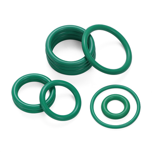 Anillos de Sellado de Caucho Fluorado GELISEN, Color Verde, Diámetro del Alambre de 1 a 5 mm, Resistentes a Altas Temperaturas - Product Image 2