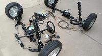 48/60/72/96V 3000/4000/5000W 10/13/16KW Moteur 4WD 4X4 Suspensions Indépendantes Électrique ATV UTV 4 Roue Avant Bras Oscillants Arrière Essieu