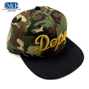High Quality Custom Made Sporty 7-Panel Adjustable Snapback Streetwear Camouflage Print Summer Mesh Sports Outdoor Embroidery - Product Image 1