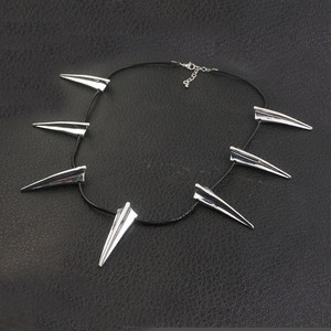 قلادة الفهد الأسود للرجال، مجوهرات بالجملة، إكسسوار تنكري - Product Image 5