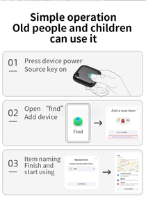 Mfi định vị nóng bán không thấm nước GPS Tracker thông minh BT Key Finder với iOS tương thích IP67 vật liệu nhựa không thấm nước - Product Image 5