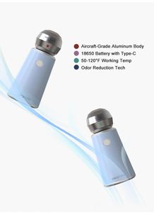 Difusor de Aroma Ultrasónico Portátil Ascendia con Tapas Metálicas Reemplazables para Uso Doméstico - Product Image 4