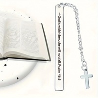 Marcapáginas de Acero Inoxidable Hechos a Mano en Forma de Corazón con Frases Inspiradoras, un Regalo Ideal para Amantes de los Libros