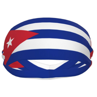 Serre-tête Cuba personnalisé pour événements sportifs, décorations de célébration, motif drapeau national, accessoires de haute qualité pour supporters