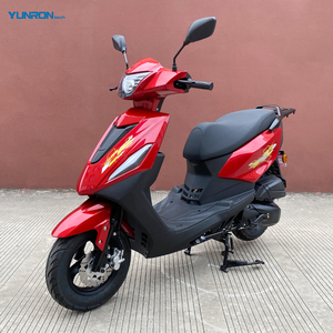 Scooter à <span class=keywords><strong>essence</strong></span> YIBEN 2026 QG 125CC Mini, moteur sans balais refroidi par air, frein à disque, 80 km/h, rouge, Zhejiang, pour adultes, cyclomoteur - Product Image 6