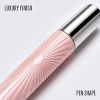Atomiseur de parfum rechargeable vide 35 ml, flacon pulvérisateur de voyage avec capuchon en métal doré finition cuivre, boîte de présentation de 24 pièces en gros