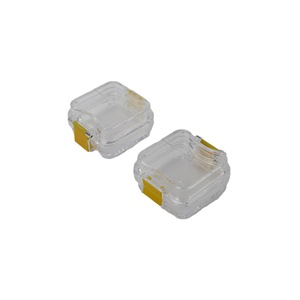 Portable <b>Denture</b> Case LK-415 For Children With Film Oral Storage <b>Box</b> Small Plastic <b>Denture</b> Container - Product Image 4