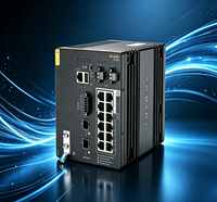 Commutateur JL817A Aruba Networking 4100i 12p 1GbE 8p PoE Classe 4 et 4p PoE Classe 6 2p SFP+ Montage DIN JL817A